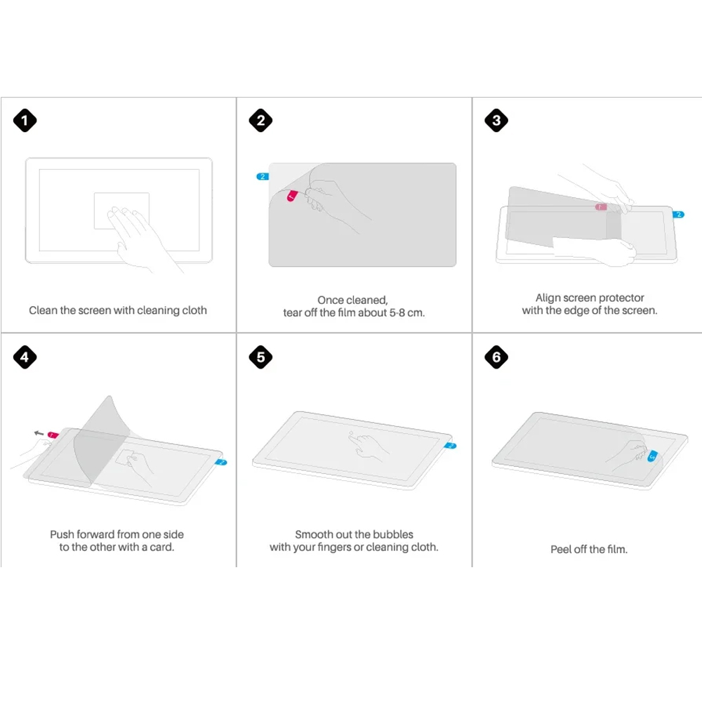 Films de protection pour table - Wacom Tablet Accessories avis et prix