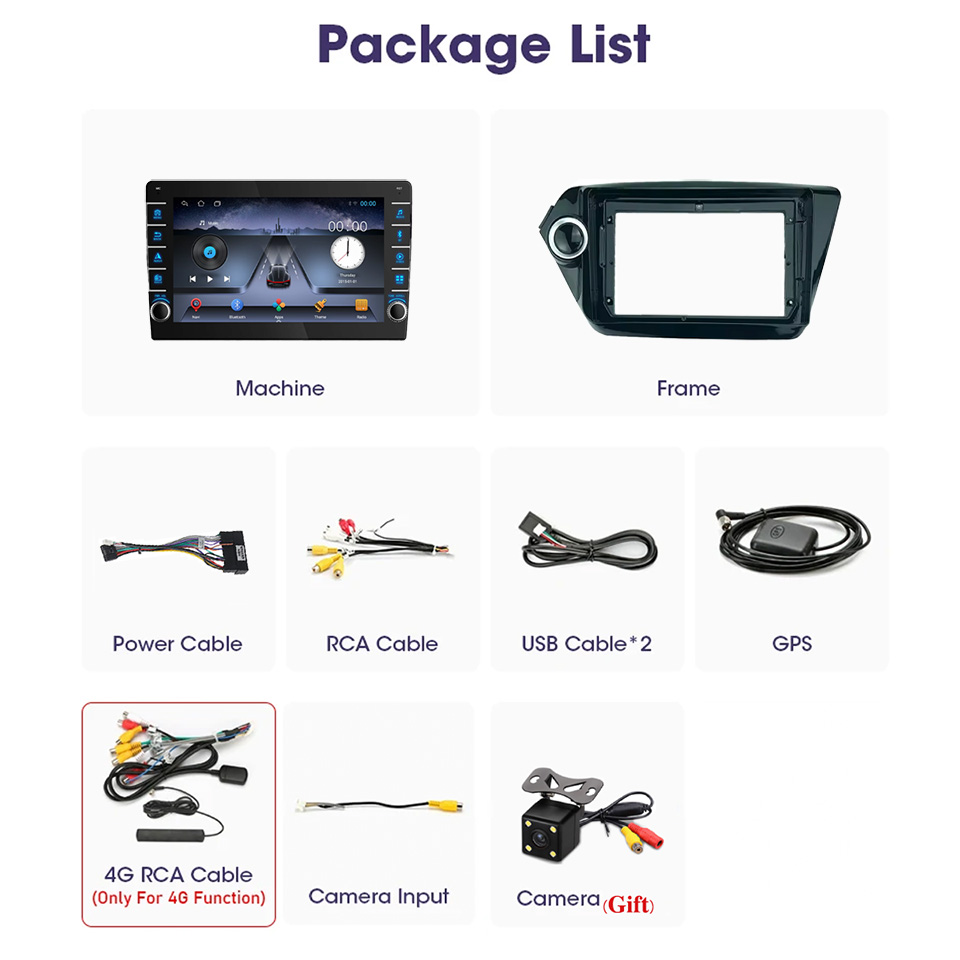8G 128G Android 14 Carplay Aut - Tablet Danish Mobile & Accessories avis et prix