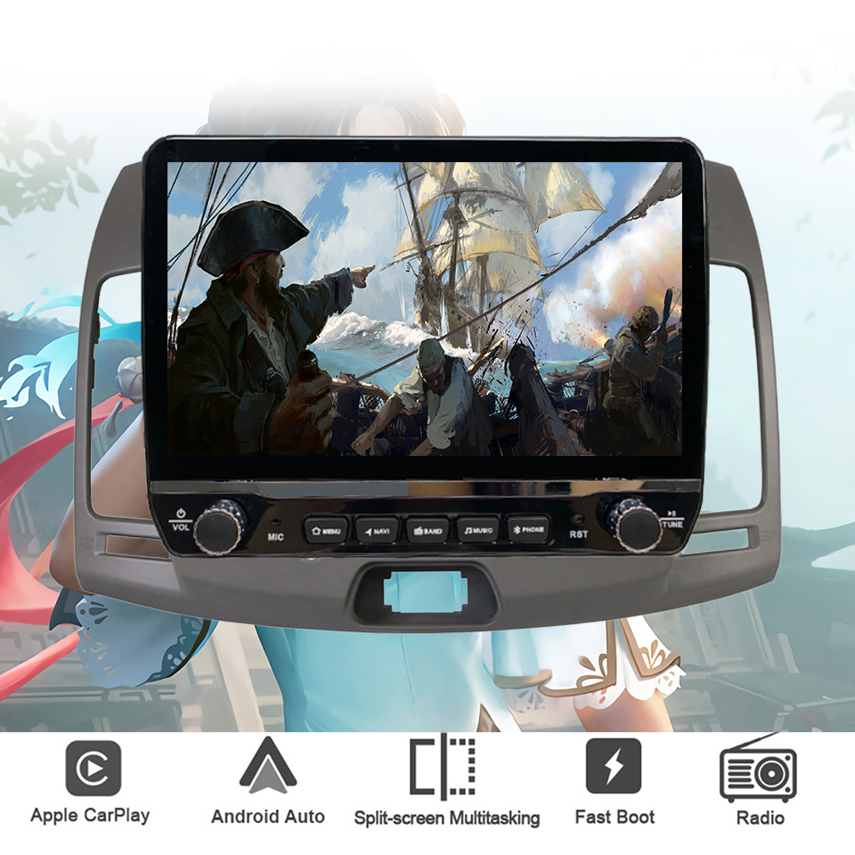 2din Android 14 Autoradio mult - Tablet Danish Mobile & Accessories avis et prix