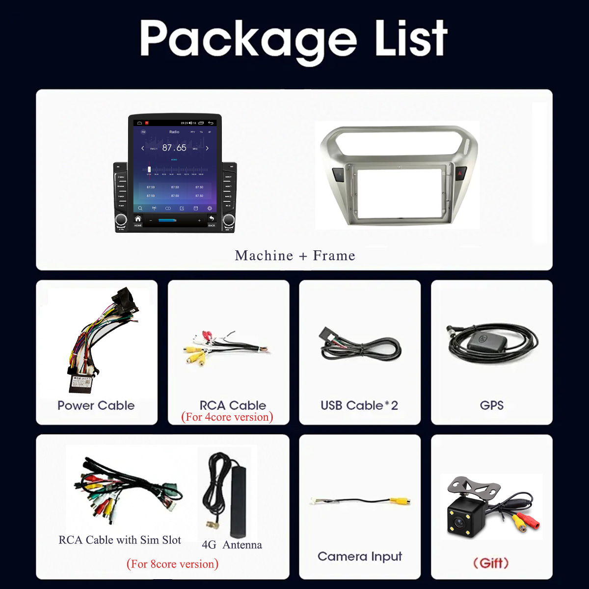 Autoradio Android 14, 8 Go/128 - Tablet Danish Mobile & Accessories avis et prix