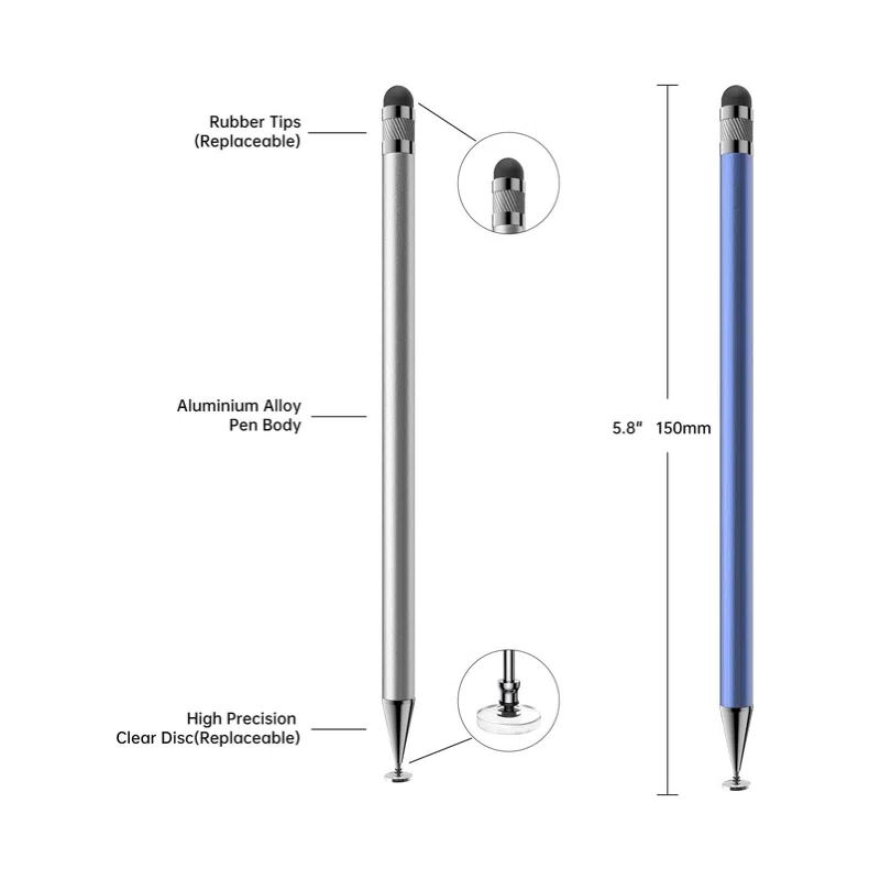 Stylet 2 en 1, pointe de disqu - Tablet Pencil Accessories avis et prix