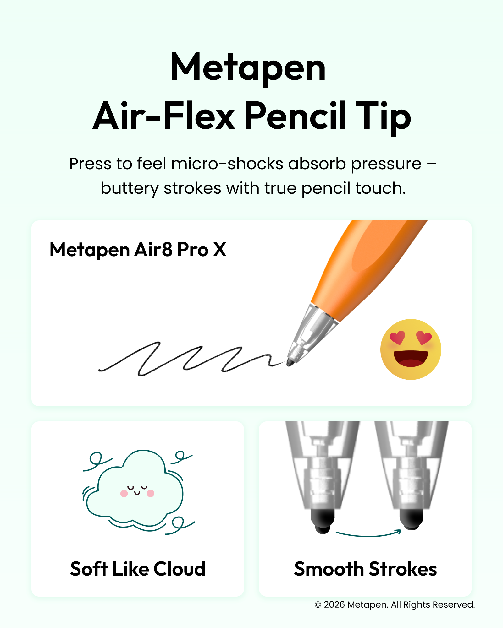 Stylet MetaPen avec rejet de l - Tablet Pencil Accessories avis et prix