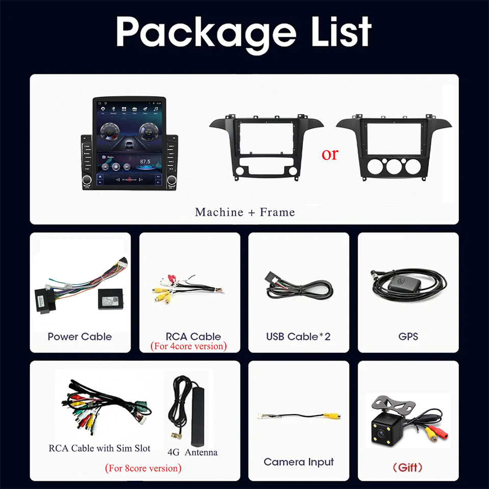 Autoradio Android 14 8G + 128G - Tablet Danish Mobile & Accessories avis et prix