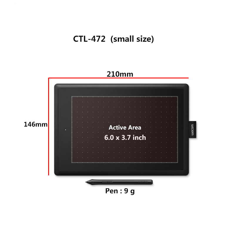 One by Wacom CTL-472 tablette  - Wacom Tablet Accessories avis et prix