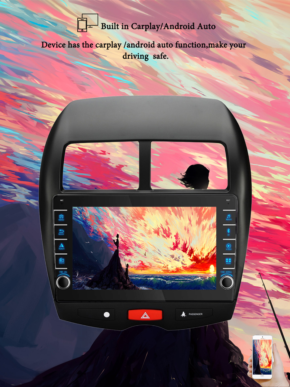 Autoradio Android 14 pour Mits - Tablet Danish Mobile & Accessories avis et prix
