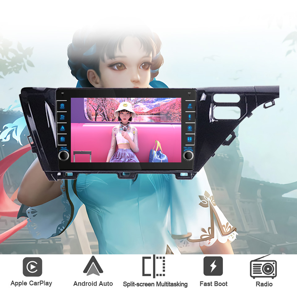 Autoradio Android 14 8G+128G p - Tablet Danish Mobile & Accessories avis et prix
